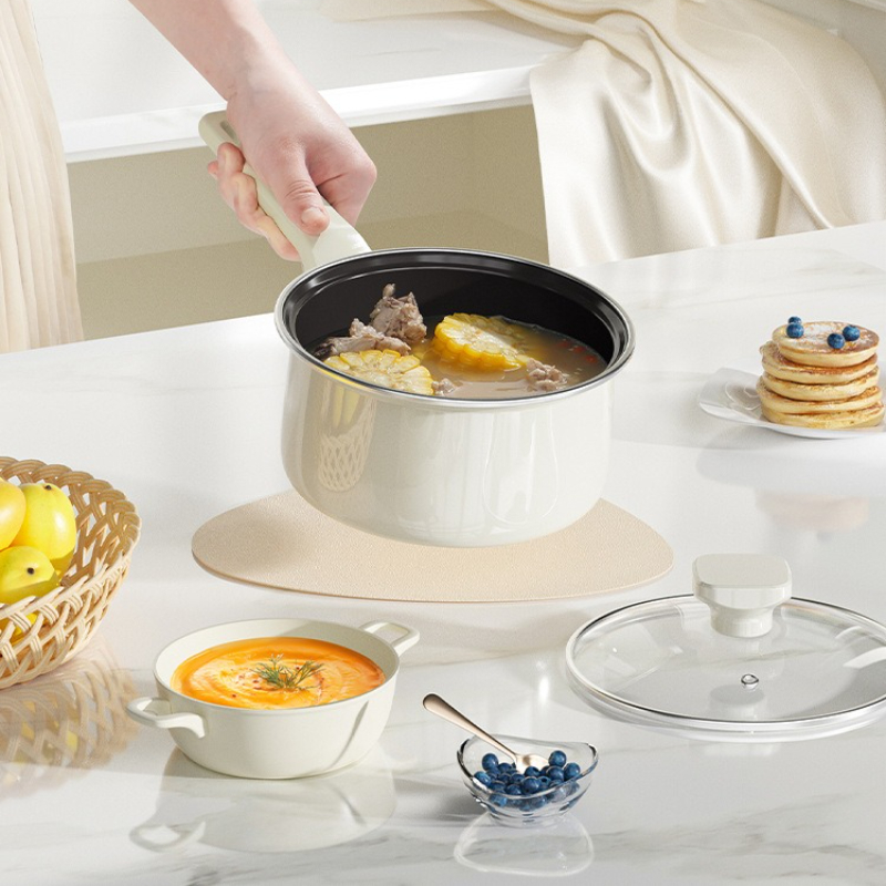 Baby Food Instant - Üst Düzey Seramik Süt Tenceresi, Bebek