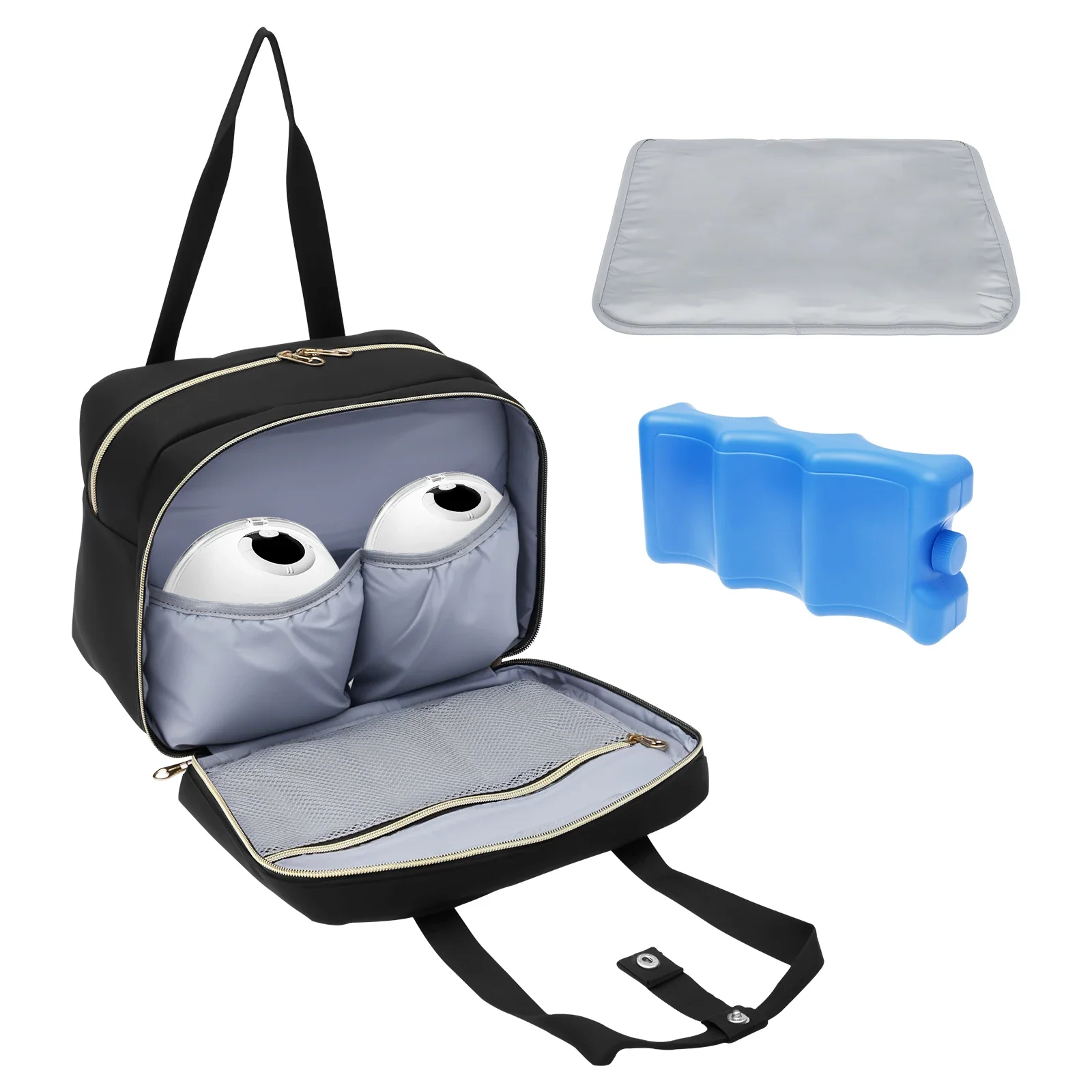 Baby Food Zip Lock Bag - Buz Akülü ve Su Geçirmez Matlı