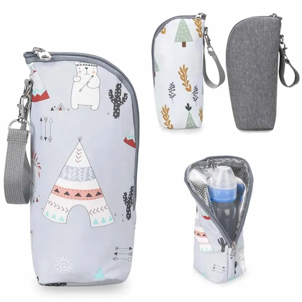 Baby Food Zip Lock Bag - Biberon Isıtıcı Çanta Taşınabilir Bebek Biberon