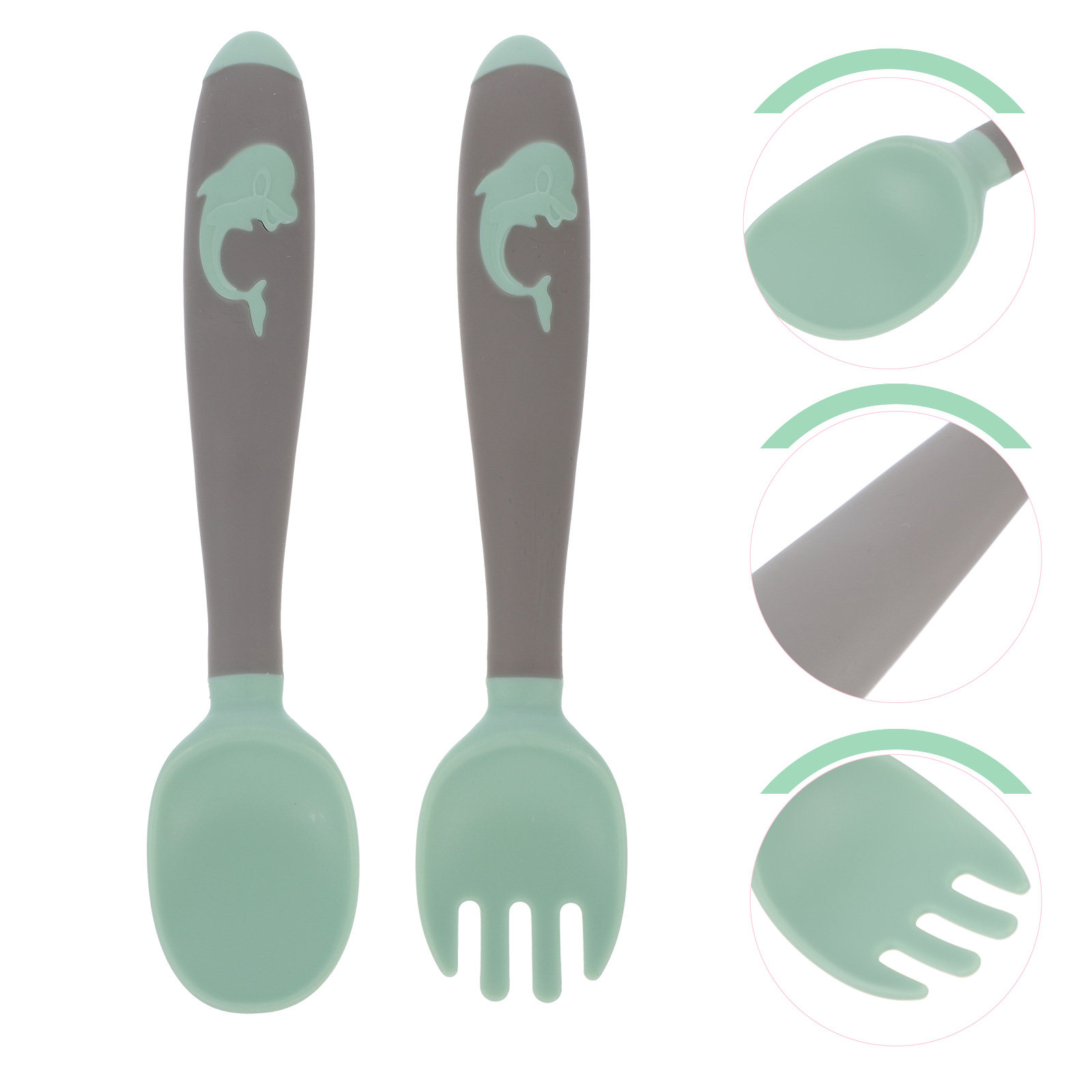 Weaning Spoon Set - 1 Set Bebek Çatal Kaşık Seti