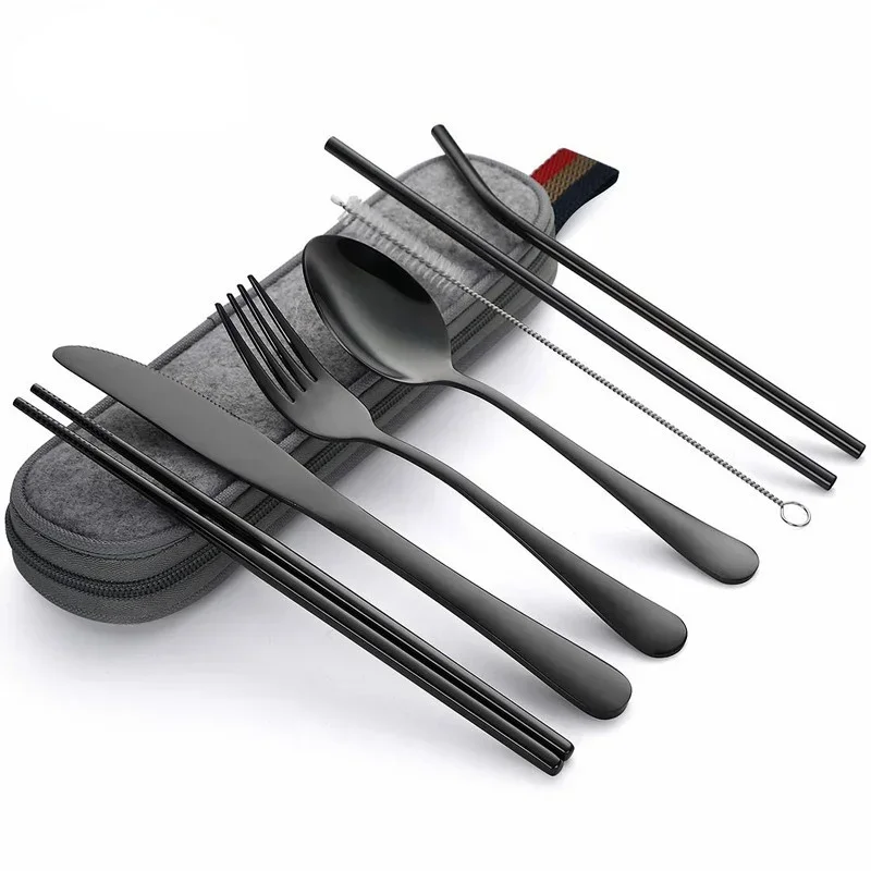 Weaning Spoon Set - 8 adet/takım sofra kullanımlık paslanmaz çelik