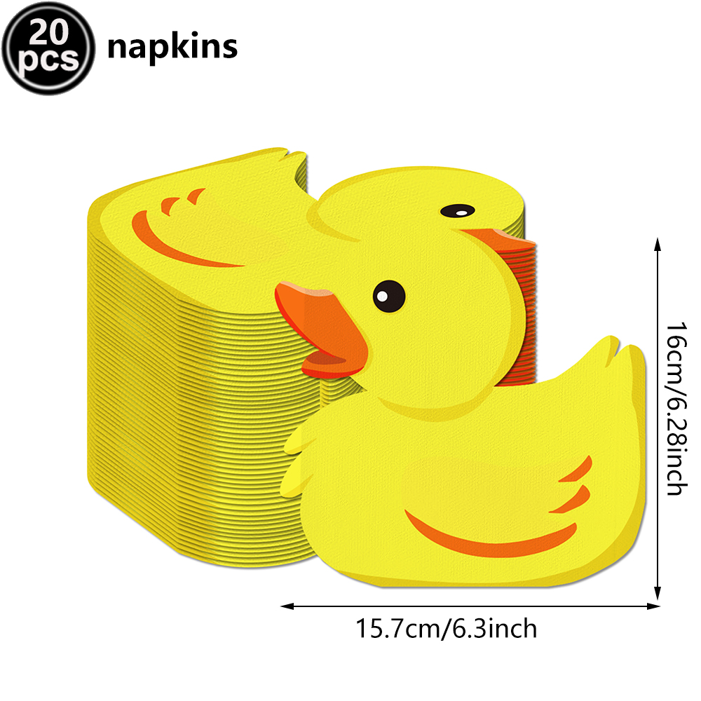 Karikatür Sarı Ördek Peçeteler - Baby Food Yellow incelemesi ve fiyatı