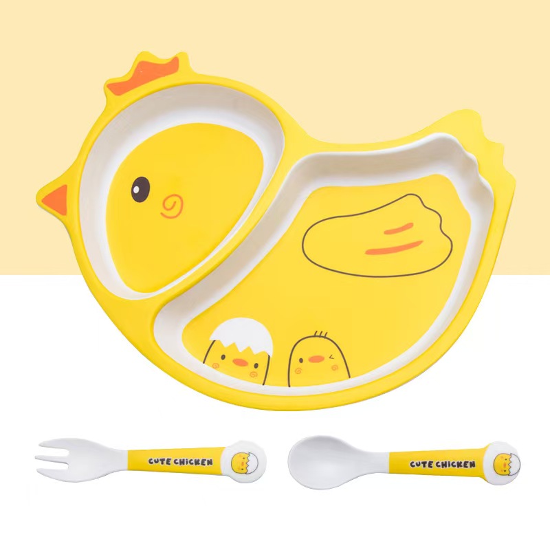 Sevimli Karikatür Tavuk Bambu  - Weaning Spoon Set incelemesi ve fiyatı
