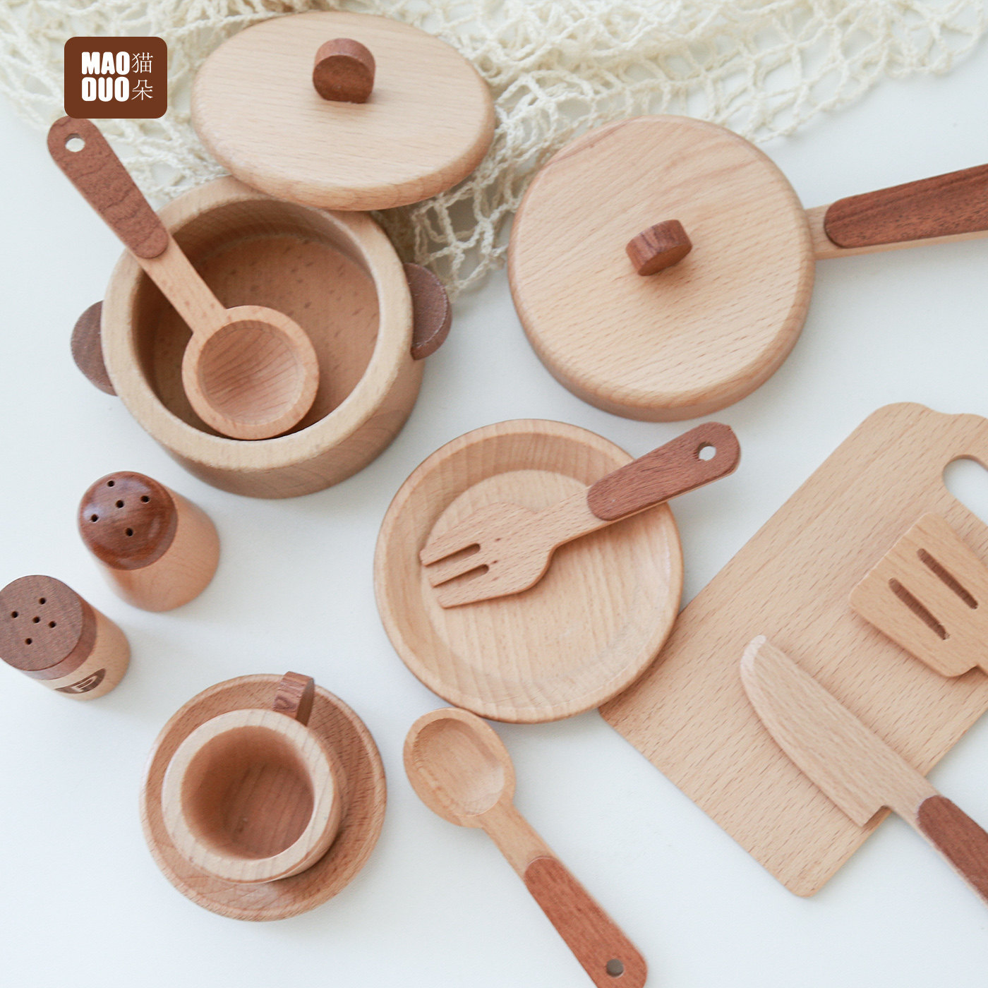 Maoduo Oyuncaklar Kayın Ahşap  - Baby Food Cooking Set incelemesi ve fiyatı