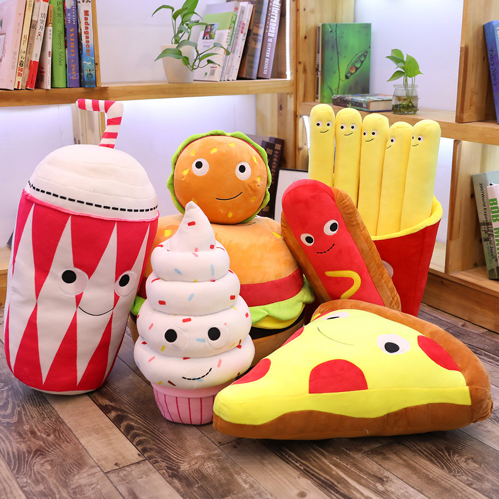 Peluş hamburger Pizza oyuncak  - Baby Food Doll incelemesi ve fiyatı