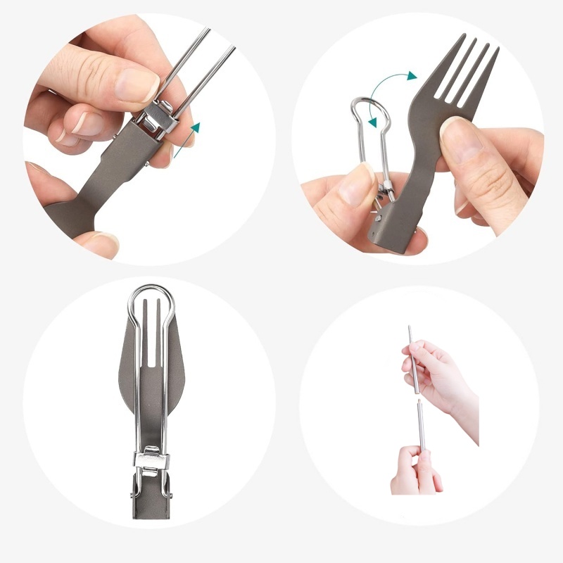 Titanyum Katlanabilir Gereç Se - Weaning Spoon Set incelemesi ve fiyatı