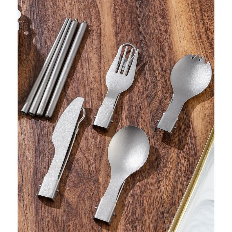 Titanyum Katlanabilir Gereç Se - Weaning Spoon Set incelemesi ve fiyatı
