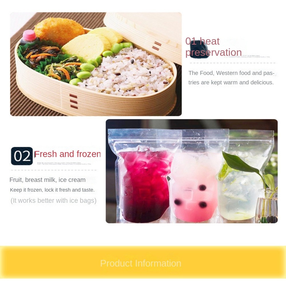 Oxford Kumaş Yalıtımlı Öğle Ye - Baby Food Zip Lock Bag incelemesi ve fiyatı
