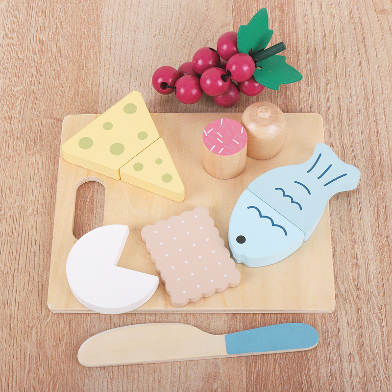 Ahşap taklit oyun yemek mutfak - Baby Food Cooking Set incelemesi ve fiyatı