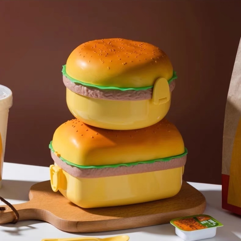 Hamburger yemek kabı Çift Katm - Weaning Spoon Set incelemesi ve fiyatı