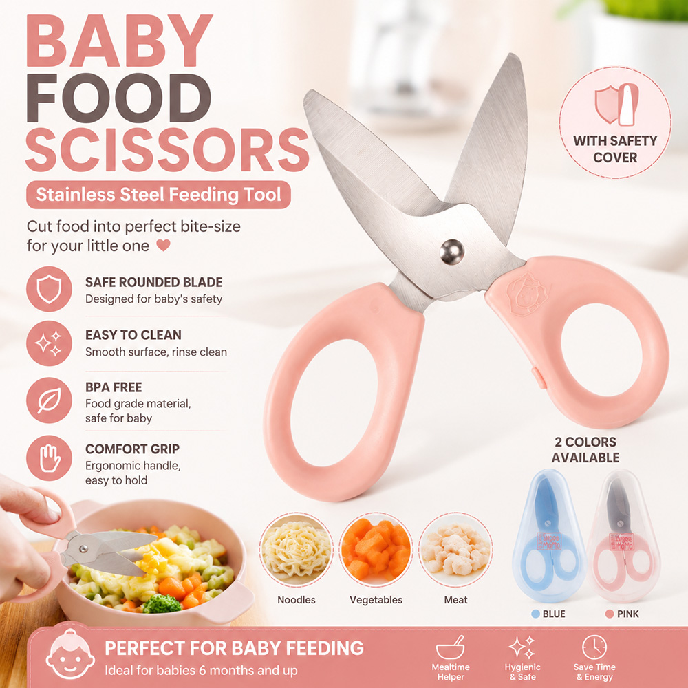 Bebek Maması Makası Paslanmaz  - Baby Food Usa incelemesi ve fiyatı