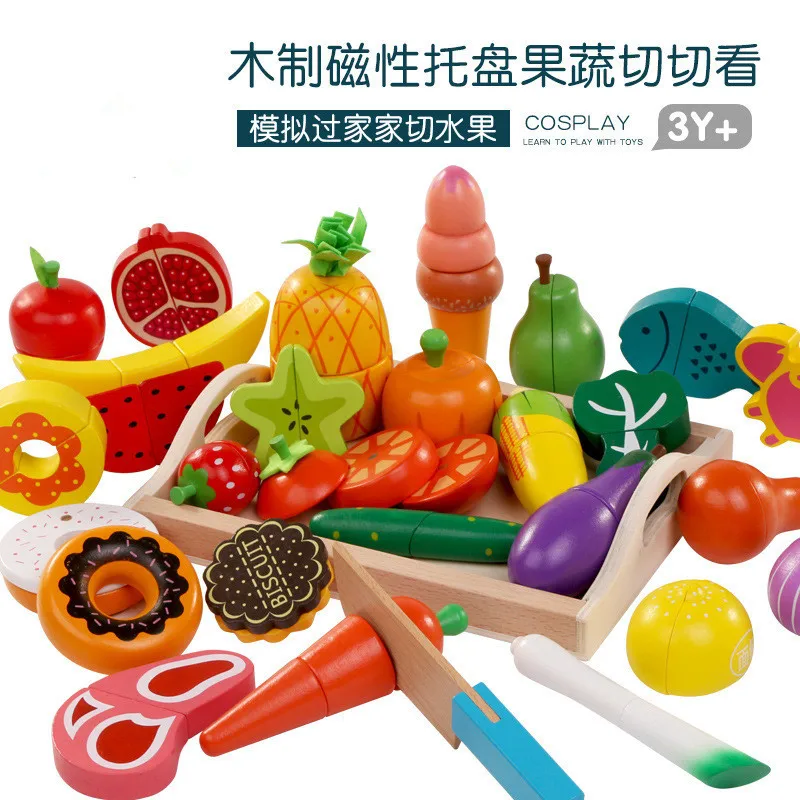 DIY Sevimli Ahşap Kesme Meyve  - Baby Food Cooking Set incelemesi ve fiyatı